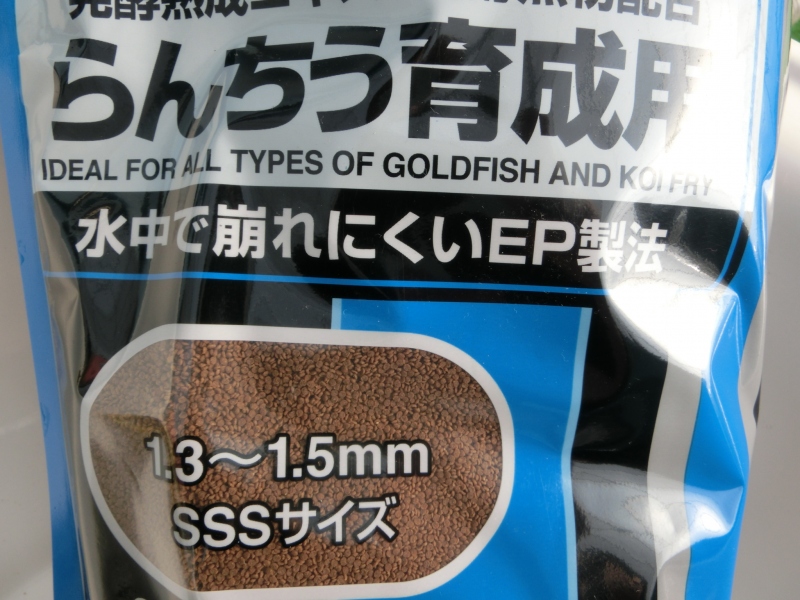 【らんちゅうらんちゅう飼育用品】らんちう　ディスク育成用　900グラム